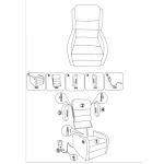 Fotelj FRIDERIK . Zagotovite si počitek v udobnem fotelju FRIDERIK. Nevtralna siva barva se lepo zlije z vsakršnimi barvami vašega dnevnega prostora. Naslon