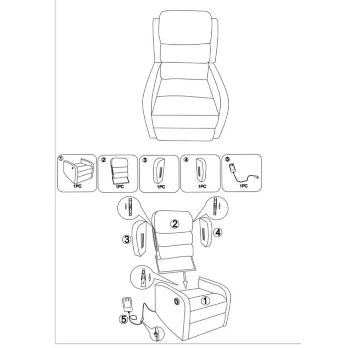 Fotelj FRIDERIK Fotelj FRIDERIK . Zagotovite si počitek v udobnem fotelju FRIDERIK. Nevtralna siva barva se lepo zlije z vsakršnimi barvami vašega dnevnega prostora. Naslon