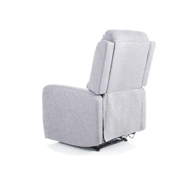 Fotelj FRIDERIK Fotelj FRIDERIK . Zagotovite si počitek v udobnem fotelju FRIDERIK. Nevtralna siva barva se lepo zlije z vsakršnimi barvami vašega dnevnega prostora. Naslon