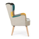 Fotelj GALATEA . Fotelj GALATEA ima strukturno iz borovega lesa. Je mehek in prijeten za sedenje in počitek. Prilega se v vsak prostor ne glede na to ali je