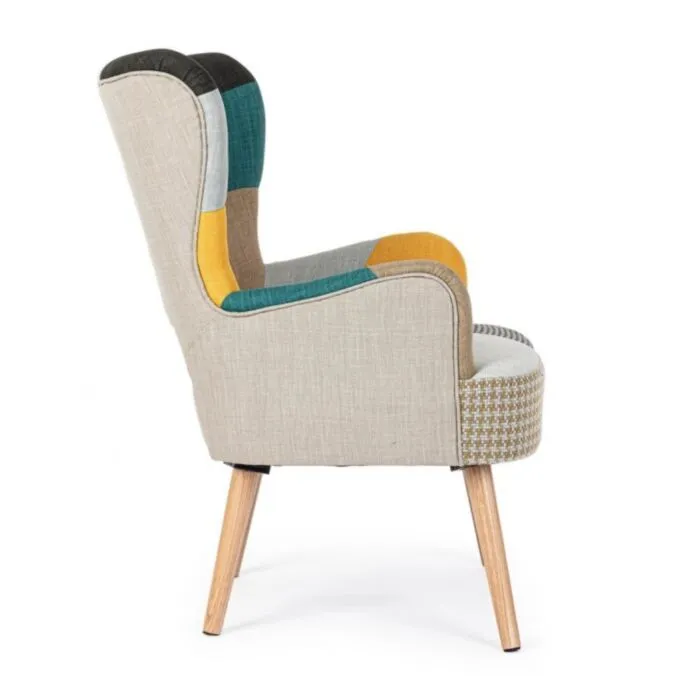 Fotelj GALATEA Fotelj GALATEA . Fotelj GALATEA ima strukturno iz borovega lesa. Je mehek in prijeten za sedenje in počitek. Prilega se v vsak prostor ne glede na to ali je