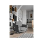 Fotelj IVO . Fotelj IVO da vašemu domu eleganco in edinstvenost. Udobno naslonjalo in kovinske, črne, visoke noge zagotavljajo odlično udobje. Dobavljiv je