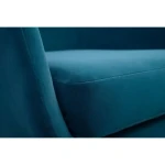 Fotelj IZIDOR . Fotelj IZIDOR v elegantni barvi je udoben in kvaliteten ter modernega videza. Je odlična popestritev za vaš dom ali pisarno. Nogice so