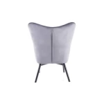 Fotelj KIARA . Fotelj KIARA, je eleganten in zelo udoben kos pohištva, ki je primeren za vsak prostor. Narejen je iz žametne tkanine, kar zagotavlja prijetno