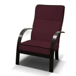 Fotelj KOMF . Fotelj KOMF je narejen iz kvalitetnih materialov, ki omogočajo noro udobje. Sedež ima valovito vzmetenje ter v naslonjalu je polnjen z peno.