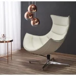 Fotelj LUXIR . Fotelj LUXIR v črni in bež barvi bo poskrbel za svežino in udobje v vašem domu. Izdelan je v EU. Fotelj LUXIR se odlično poda v vsak