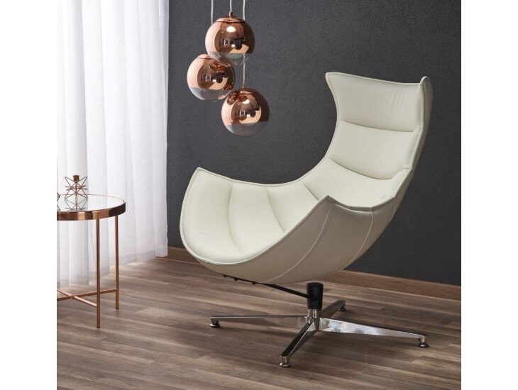 Fotelj LUXIR v črni in bež barvi bo poskrbel za svežino in udobje v vašem domu. Izdelan je v EU. Fotelj LUXIR se odlično poda v vsak prostor ne glede na