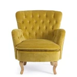 Fotelj ORLINS gorčična barva - slika 8