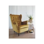 Fotelj POTAS . Fotelj POTAS, je eleganten kos pohištva. S svojo barvo in obliko, da poseben čar elegance. Narejen je iz žametne tkanine, ki zagotavlja