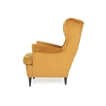 Fotelj POTAS . Fotelj POTAS, je eleganten kos pohištva. S svojo barvo in obliko, da poseben čar elegance. Narejen je iz žametne tkanine, ki zagotavlja