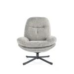 Fotelj POTER . Fotelj POTER, je eleganten in kakovosten kos pohištva. Sedišče je narejeno iz blaga, kar zagotavlja mehko in udobno sedišče ter možnost