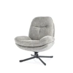 Fotelj POTER . Fotelj POTER, je eleganten in kakovosten kos pohištva. Sedišče je narejeno iz blaga, kar zagotavlja mehko in udobno sedišče ter možnost