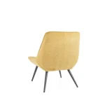 Fotelj SOPIJA, je eleganten in kakovosten kos pohištva. Narejen je iz blaga, kar zagotavlja mehko in udobno sedišče. Primeren je za vsak prostor. Je v oker