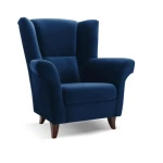 Fotelj TOLKI . Fotelj TOLKI je primeren za vsak prostor. Njegova udobnost ter izgled vas bosta prevzela. Narejen je iz odličnih materialov. Ima lesen okvir,