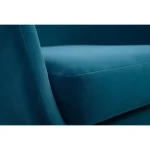 Fotelj ZOKA . Fotelj ZOKA je moderen fotelj zanimiv oblik. Izstopa zaradi svoje elegance ter prefinjenosti. Izredno udoben model, ki ga lahko uporabite v