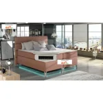 Francoska postelja AMADEA 180x200cm . Udobna in kvalitetna postelja AMADEA vam bo zagotovila miren spanec. Postelja ima dva ločena predala za shranjevanje