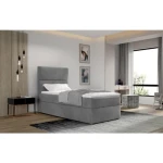 Francoska postelja ARI 90x200 . Udobna in kvalitetna postelja ARI vam bo zagotovila miren spanec. Postelja ima predal za shranjevanje vaših stvari. Dobavljiva