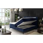 Francoska postelja ARITO 140X200 siva . Francoska postelja ARITO je oblečena v visoko kakovostno tkanino. Čvrsta vzmetnica je nameščena na robustnem