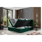 Francoska postelja MERI 160x200 . Francoska postelja MERI je narejena iz izjemno elastične pene, ki poskrbi za posebno udobje postelje. Sestavljena je iz