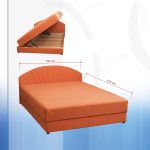 Postelja NIKA je klasična postelja primerna za mladinsko sobe in spalnico. Je dvižna, ima velik predal za shranjevanje vaših stvari. Ležišče je vzmeteno.