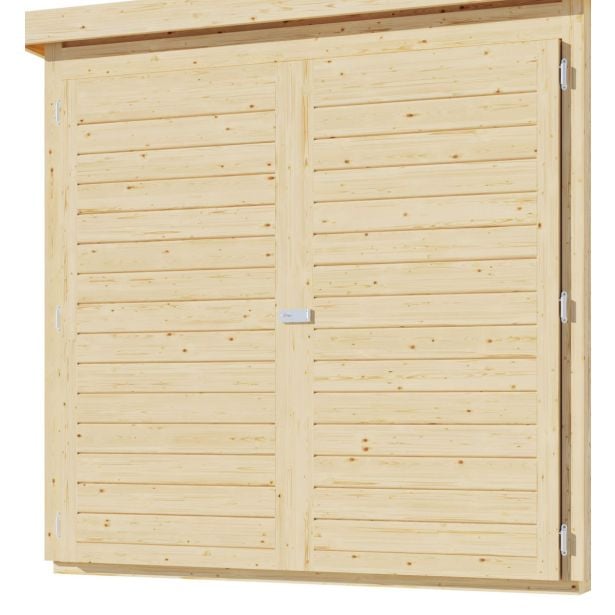 garaza-za-kolesa-karibu-barva-lesa-162-5x216x167-3353281-3 GARAŽA ZA KOLESA KARIBU BARVA LESA 162,5X216X167 - slika 11