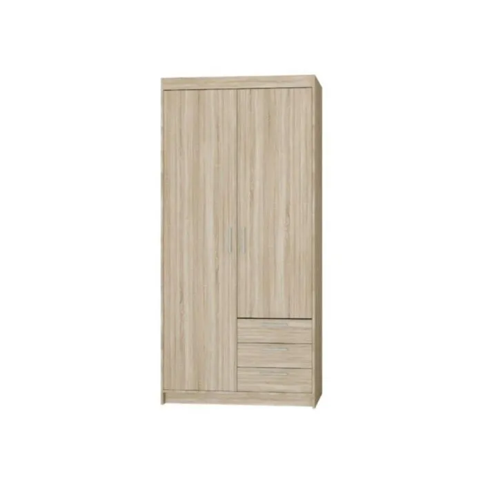 Garderobna omara CINDY Garderobna omara CINDY . Garderobna omara CINDY 90 cm je klasičnega videza zato je primerna za vsak prostor. Omara je zelo kvalitetna, izdelana v EU. Narejena