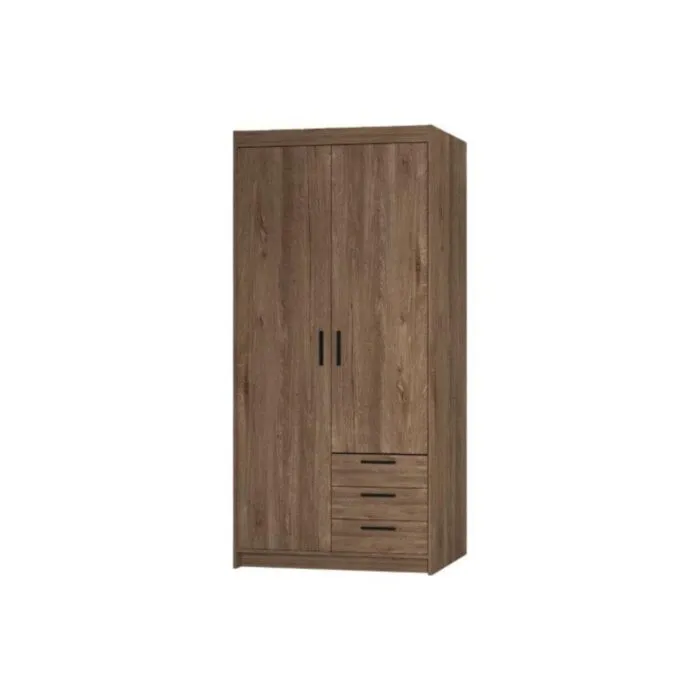 Garderobna omara CINDY Garderobna omara CINDY . Garderobna omara CINDY 90 cm je klasičnega videza zato je primerna za vsak prostor. Omara je zelo kvalitetna, izdelana v EU. Narejena