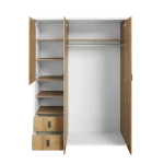 Garderobna omara TRNULJČICA . Garderobna omara TRNULJČICA je velika in prostorna garderobna omara z izvirno notranjo razporeditvijo. V njem boste našli