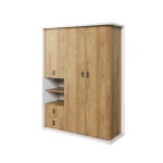 Garderobna omara TRNULJČICA . Garderobna omara TRNULJČICA je velika in prostorna garderobna omara z izvirno notranjo razporeditvijo. V njem boste našli