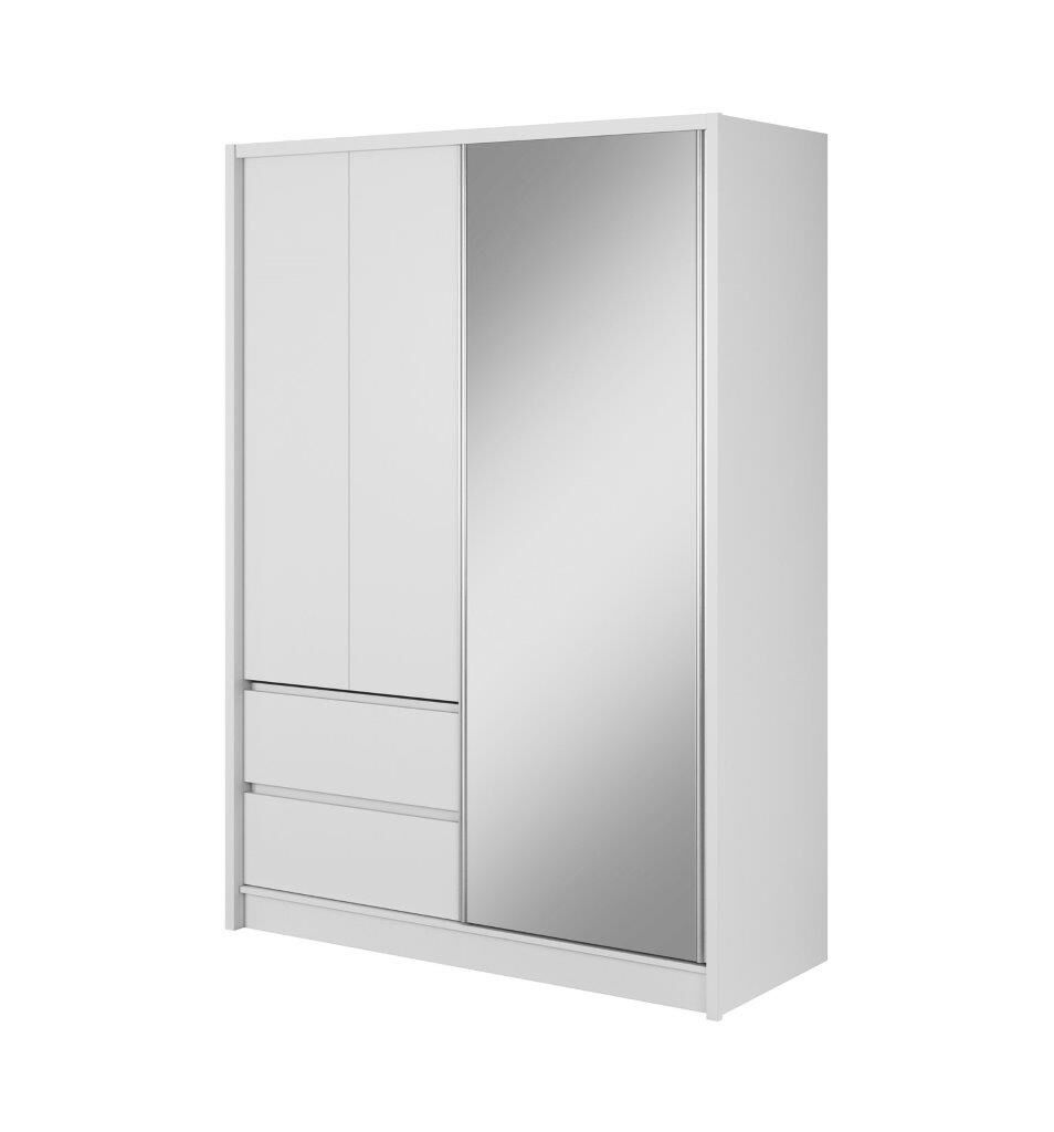 Garderobna omara z drsnimi vrati INGRID 150 Drsna omara INGRID 150 je praktična in kvalitetna omara za shranjevanje vaših stvari. Dobavljiva je v več barvah. Popestrila bo vašo spalnico in osvežila