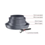 GARNITURA / SET POSODE TEFAL 5-DELNA INGENIO NATURAL ON L7669553 - slika 15