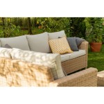 GARNITURA UMETNI RATAN NATERIAL KOTNA ALU, 2 TAB. + JED.MIZA - slika 21