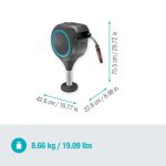 GARNITURA ZA ZALIVANJE GARDENA NOSILEC ZA CEV NA TERASI ROLL-UP M - slika 4