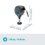 GARNITURA ZA ZALIVANJE GARDENA NOSILEC ZA CEV NA TERASI ROLL-UP S - slika 12