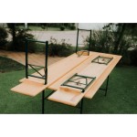 GASILSKA MIZA IN KLOPI 200 X 80 CM - slika 6