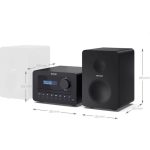 GLASBENI STOLP SHARP XL-B520D(BK) DAB - slika 7