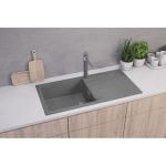 GRANITAL POMIVALNO KORITO ALVEUS CADIT 50, G81 CONCRETE 1000X500 MM - slika 6