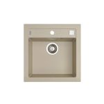 GRANITAL POMIVALNO KORITO ALVEUS FORMIC 20, PEBBLE-G02M 520X510 MM