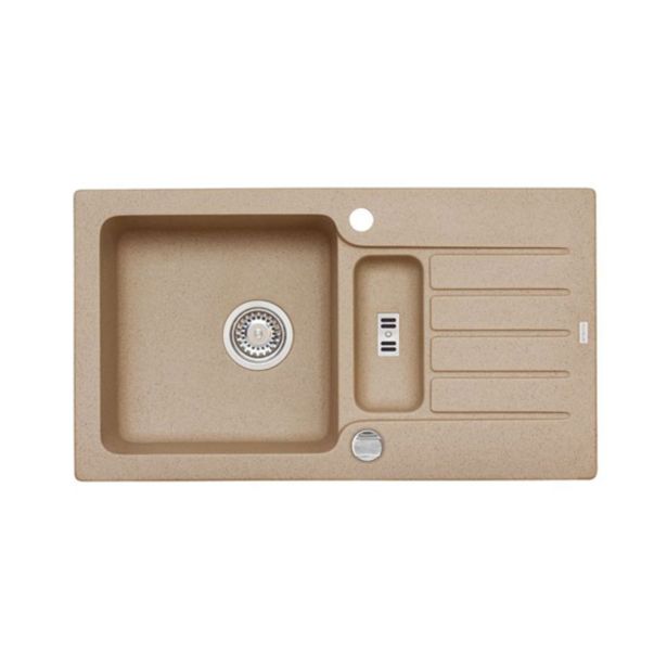 GRANITAL POMIVALNO KORITO ALVEUS NIAGARA 70, G55 BEIGE 780X435 MM GRANITAL POMIVALNO KORITO ALVEUS NIAGARA 70, G55 BEIGE 780X435 MM