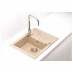 GRANITAL POMIVALNO KORITO ALVEUS ROCK 30, G55 BEIGE 595X475 MM - slika 6