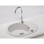 GRANITAL POMIVALNO KORITO ALVEUS ROLL 40, ARCTIC-G11 595X475 MM - slika 5