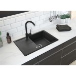 GRANITAL POMIVALNO KORITO DEANTE LEDA ZRDA 2113 SET Z ARMATURO - slika 5