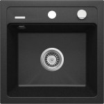 GRANITAL POMIVALNO KORITO DEANTE ZORBA ZQZA G103 SET Z ARMATURO - slika 3