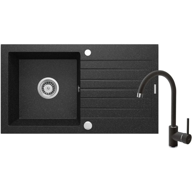 GRANITAL POMIVALNO KORITO DEANTE ZORBA ZQZV 2113 SET Z ARMATURO GRANITAL POMIVALNO KORITO DEANTE ZORBA ZQZV 2113 SET Z ARMATURO