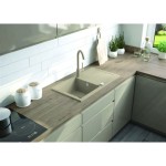 GRANITAL POMIVALNO KORITO DEANTE ZQZV 5113 SET Z ARMATURO - slika 5