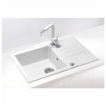 GRANITAL POMIVALNO KORITO KOVINOPLASTIKA LOŽ ROCK 130, G11 ARCTIC 780X480 MM - slika 5