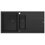 GRANITAL POMIVALNO KORITO QUADRON EVAN 156 GRANITEQ ČRN