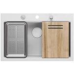 GRANITAL POMIVALNO KORITO QUADRON MARC WORKSTATION BEL