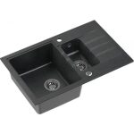 GRANITAL POMIVALNO KORITO QUADRON PETER 156 ČRN - slika 7