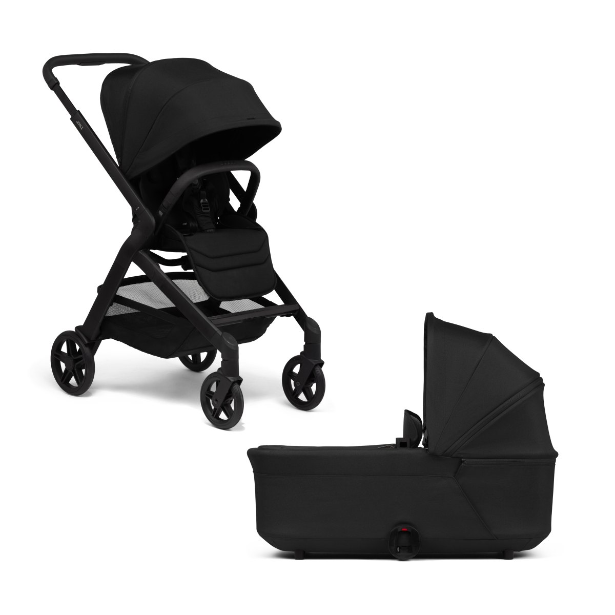 Joolz Voziček 2v1 Hub 2 space blackJoolz Hub² 2v1 – kompaktna eleganca od rojstvaPripravite se na vsak mestni izziv z vsestranskim kompletom Joolz Hub² 2v1